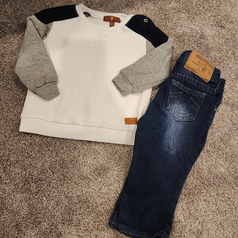 7 for all mankind toddler outfit